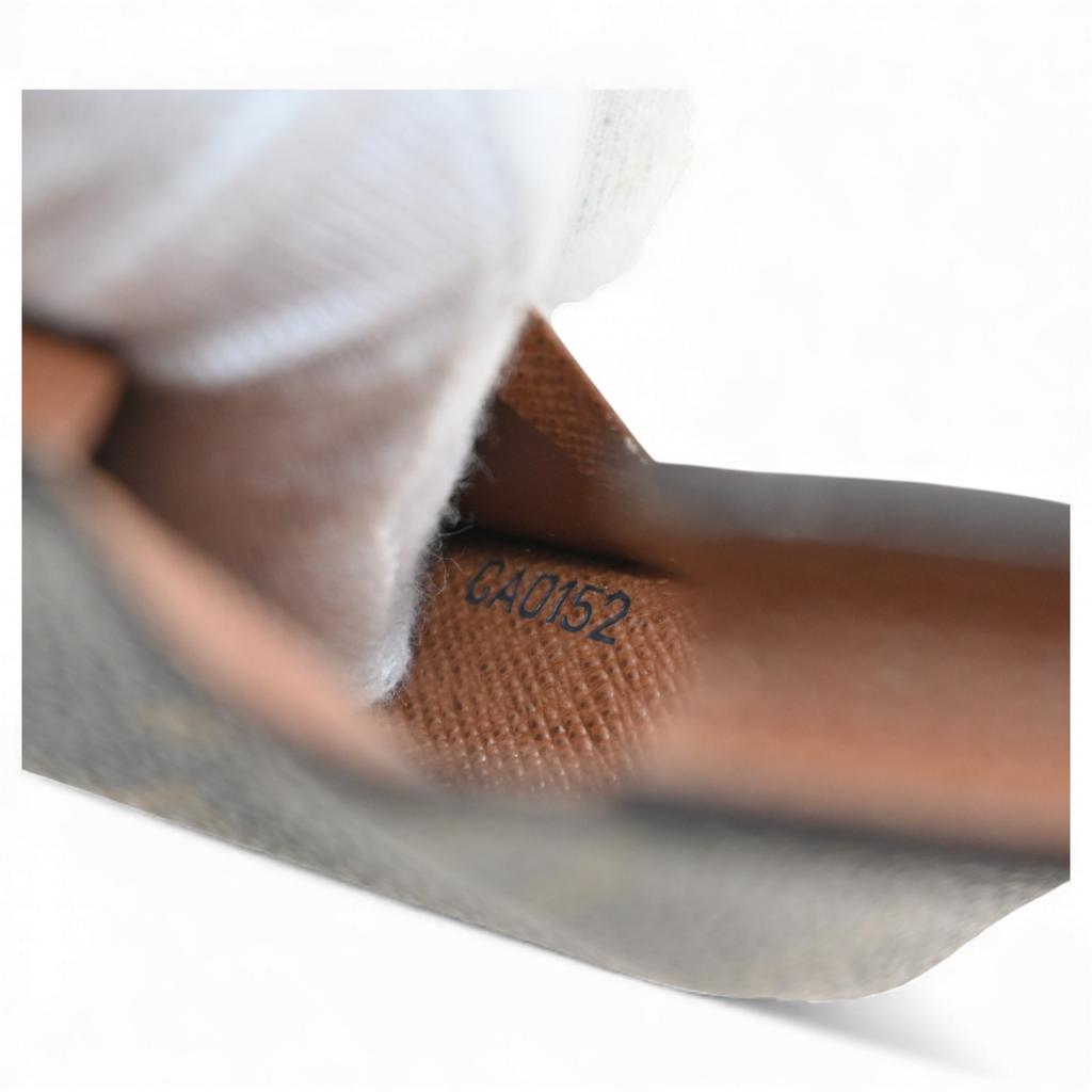 Оригинал LOUIS VUITTON Monogram Конверт Визитница M63801 lv6924rf Б/У