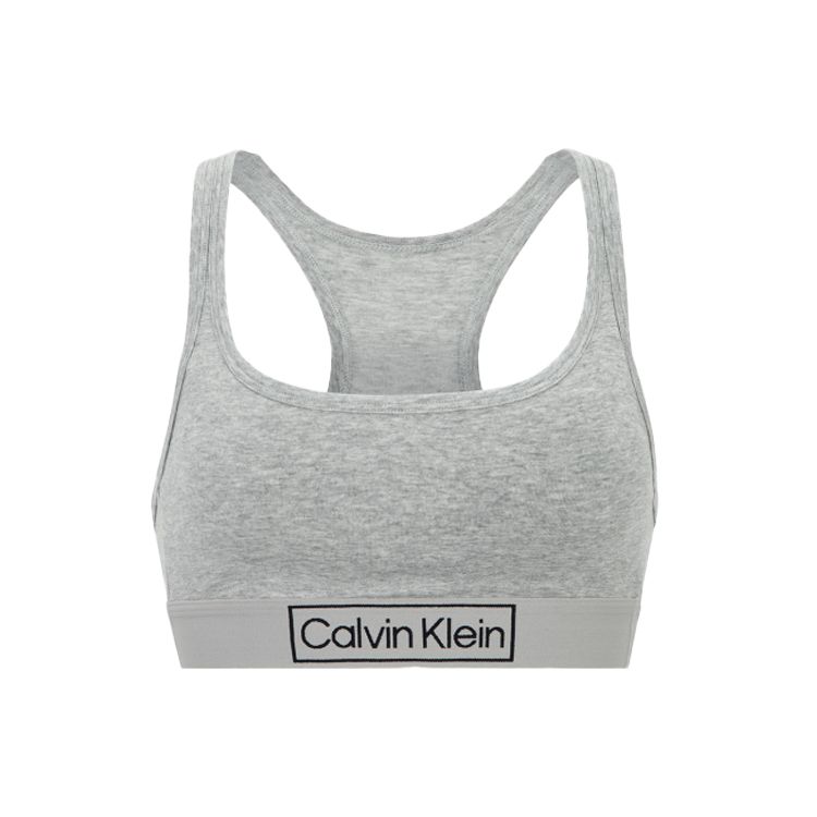 Calvin Klein Беспроводной спортивный бюстгальтер с легкой подкладкой для женщин, серый QF6768AD-P7A