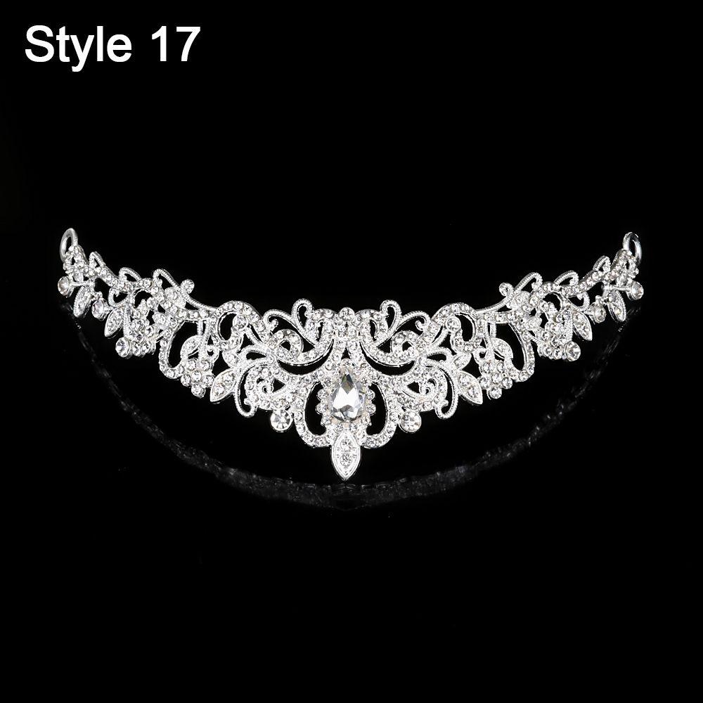 Girls Wedding Party Headdress Crown Headbands Fashion Hair Accessories Princess Tiara Headpieces