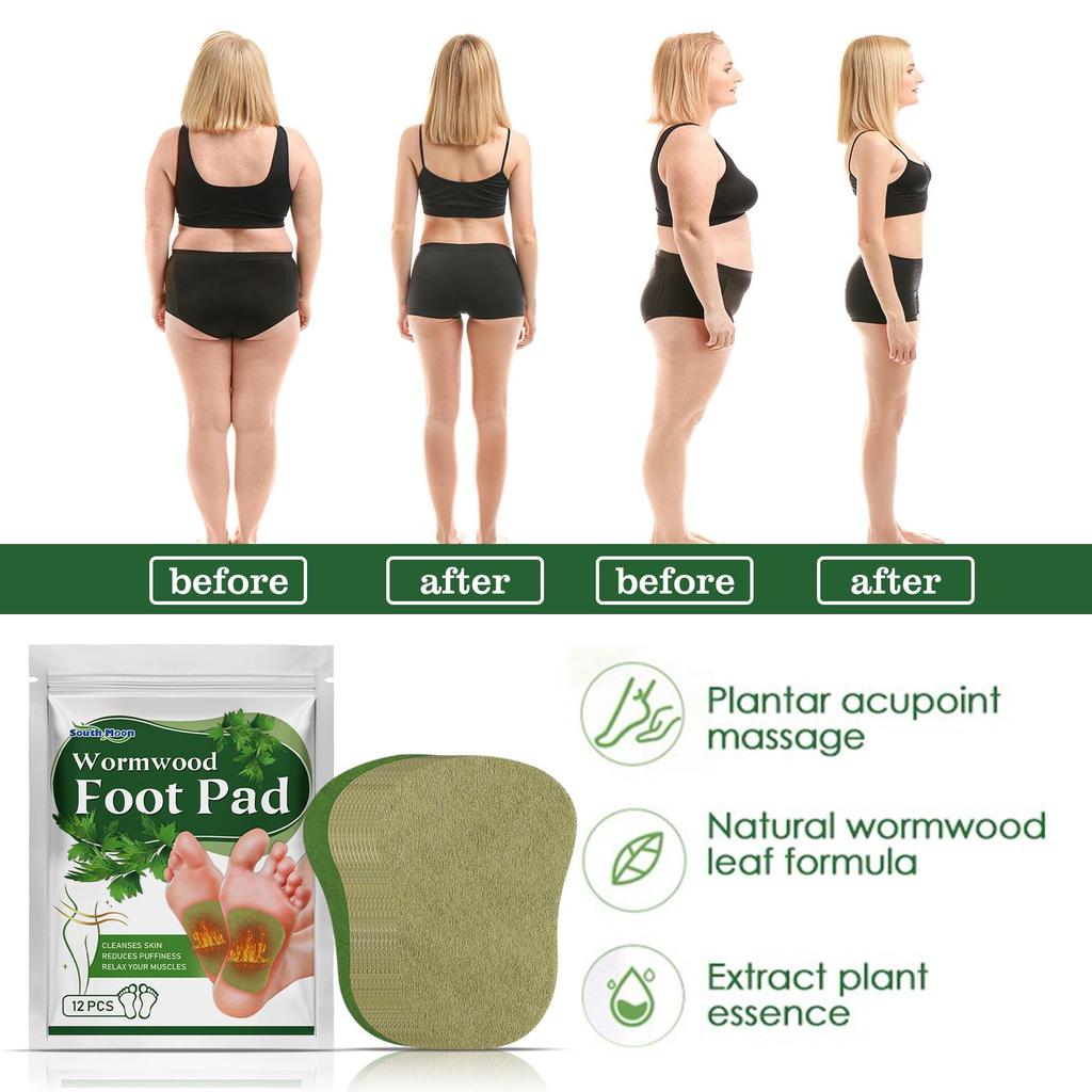 South Moon Пластырь для ног с полынью Gentle Relief Body Care Clean Moisturizing Foot Patch