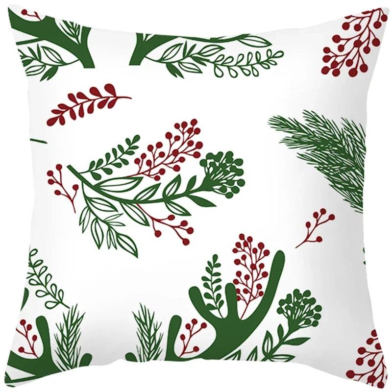Наволочки с рождественской тематикой Аксессуары для автомобиля Офис Санта-Клаус Гостиная Диван Домашние наволочки