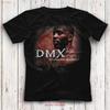 DMX Черный Это Темно И Ад Это Хип-Хоп Рэп Винтажная Данина Футболка винтажная Стиранная Удобная мужская Мягкая Дышащая