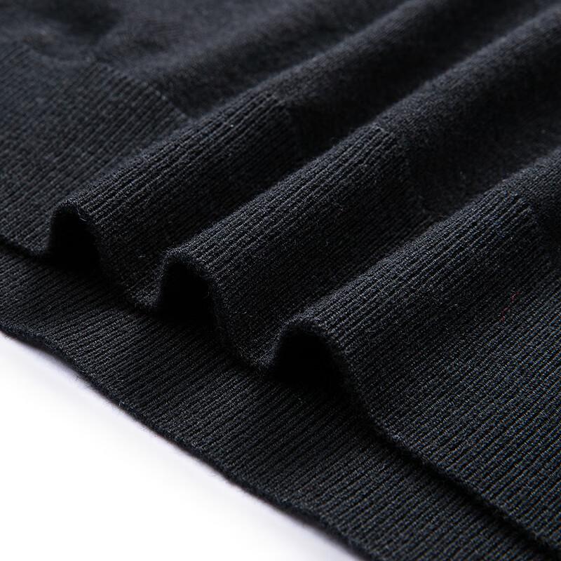 FAPAI Мужской свитер поло с высоким воротником из смесовой кашемировой и ягнячьей шерсти