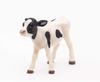 Figurine Veau - PAPO - LA VIE A LA FERME - Intérieur - Enfant - Noir et blanc