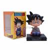 Аниме Dragon Ball Z Сон Гоку Криллин Кукла с качающейся головой ПВХ Фигурка Действия Подставка для Телефона Украшение для Автомобиля Модель Фигурки Игрушка Подарки