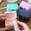 Holder PU Ring Packaging Earrings Jewelry Storage Ring Box Jewelry Display Case Jewelry Organizer