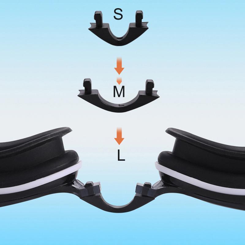 Очки для плавания с покрытием для близорукости, мужские и женские профессиональные очки для плавания в бассейне, водные виды спорта, водонепроницаемые очки, противотуманные очки с УФ-защитой, новые