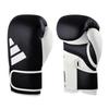 Боксерские перчатки adidas Speed 165 WAKO Official Adidas Sparring Gloves Boxing Kickboxing Натуральная кожа Черный x // (10 унций, Белый)