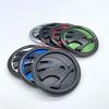 DYZ5 ABS 100mm Front Rear Emblem Decals for Skoda Yeti Superb Octavia A7 RS Rapid Fabia Karoq Car Trunk Badge Sticker Accessories