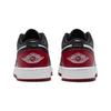 Детские кроссовки Air Jordan 1 Low GS Bred Toe 2.0 White Varsity-Red Black 553560-161