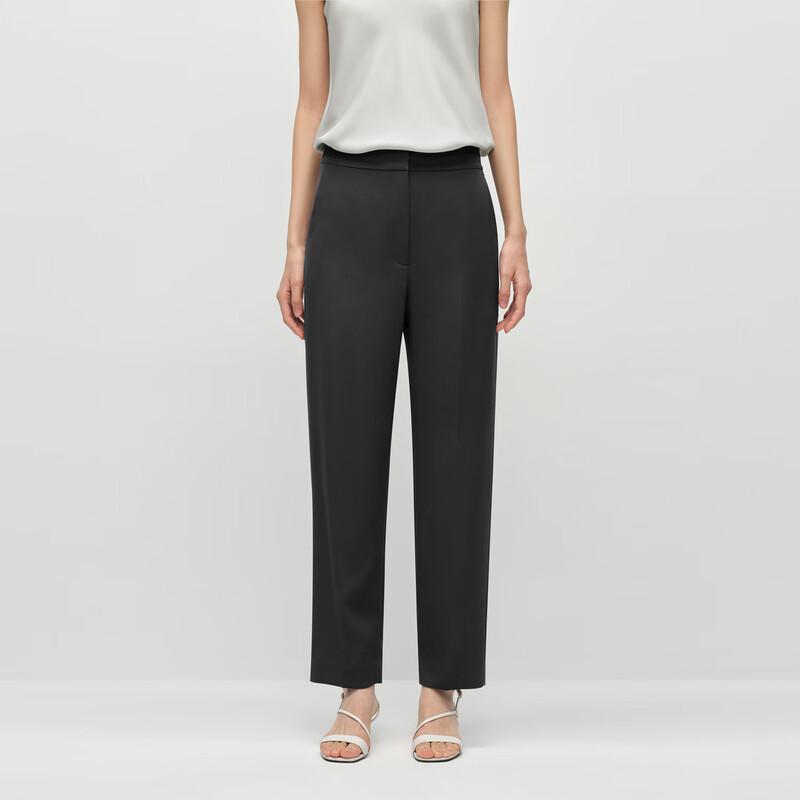 OVVOVV Women's 22MM Elastic Crepe Casual Pants