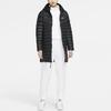 Nike Спортивная куртка Windrunner Down-Fill Warm Solid Color Mid-Length с капюшоном Winter Women Upper Clothing Black CU5092-010