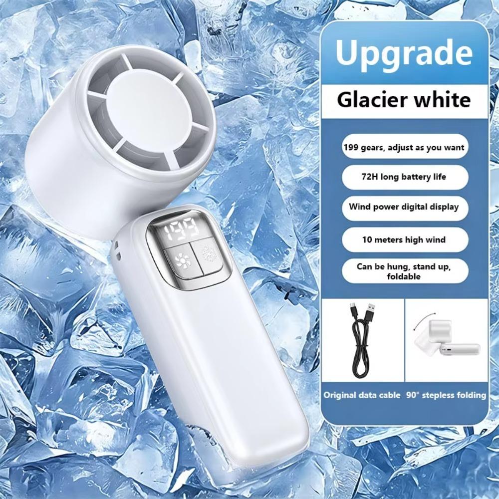 199 High Speed Handheld Fan Cooling Ice Cooler Ice Cooler Fan Cooling Fan Outdoor Travel Office