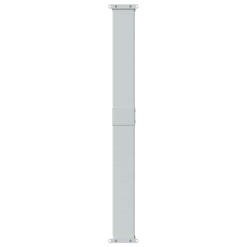 Retractable Side Awning 140 x 600 cm Black