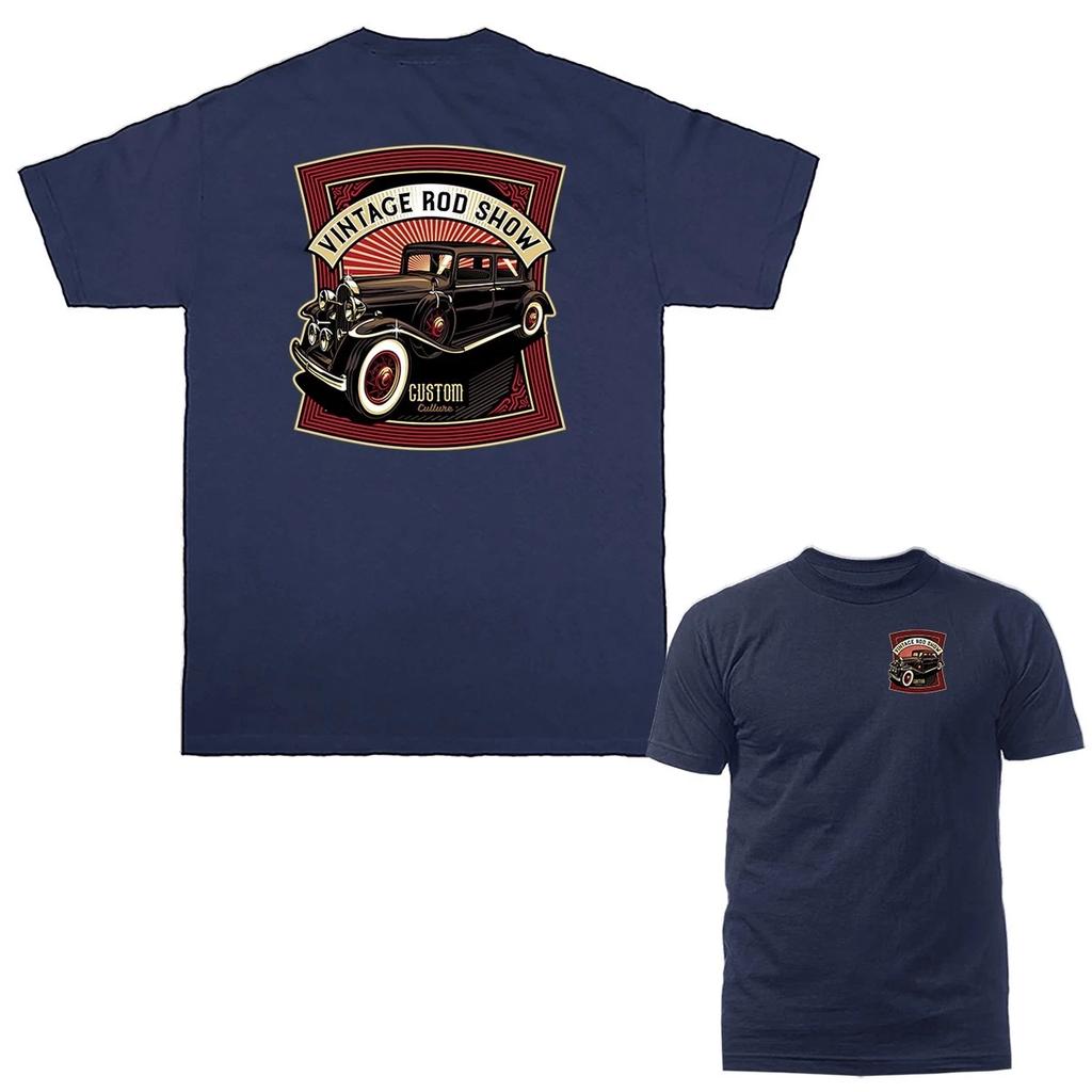Vintage Rod Show Hot Rod Garage Classic Car Vehicle T-shirt