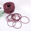 100 шт. Женские резинки для волос для девочек, резинки для волос, эластичные резинки для волос, держатели для хвостиков, повязки на голову, резинки для волос