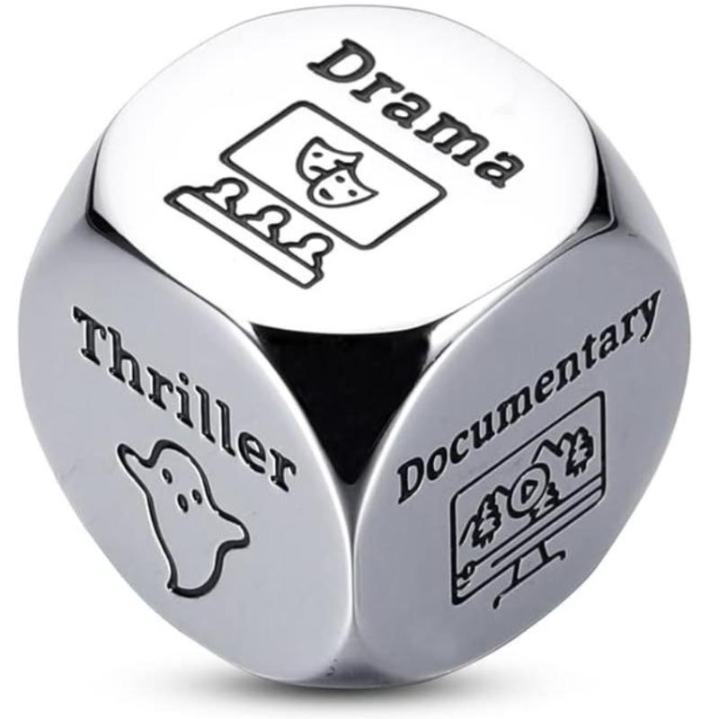 1 шт., кубики для принятия решений на вынос, креативные игральные кости для ужина, из нержавеющей стали, прибор для принятия решений, подарки на день Святого Валентина для женщин и мужчин