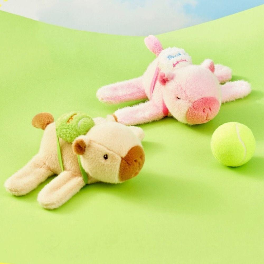 Stuffed Dolls Capybara Slap Bracelets Cartoon Huggers Slap Toy Funny Animal Clap Ring  Kids Gift