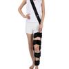 Hinged ROM Knee Brace, Adjustable Post OP Patella Brace Support Stabilizer Pad Orthosis Splint Wrap Orthopedic Guard Protector