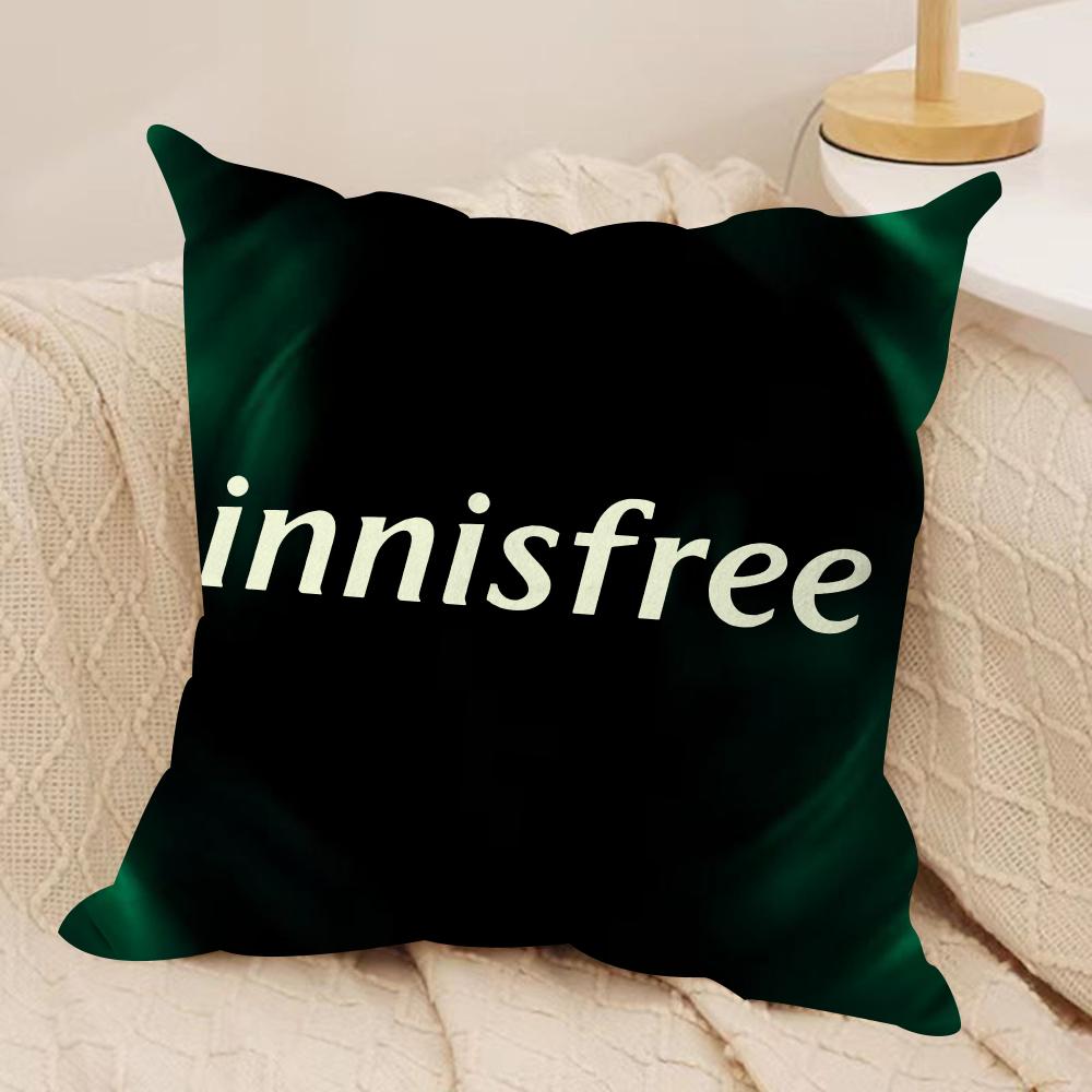 Зеленый I-InnisfreeS Чехол для кушона Мягкая плюшевая ткань Двусторонний печатный чехол на диван для всех сезонов Домашний декор Подарок