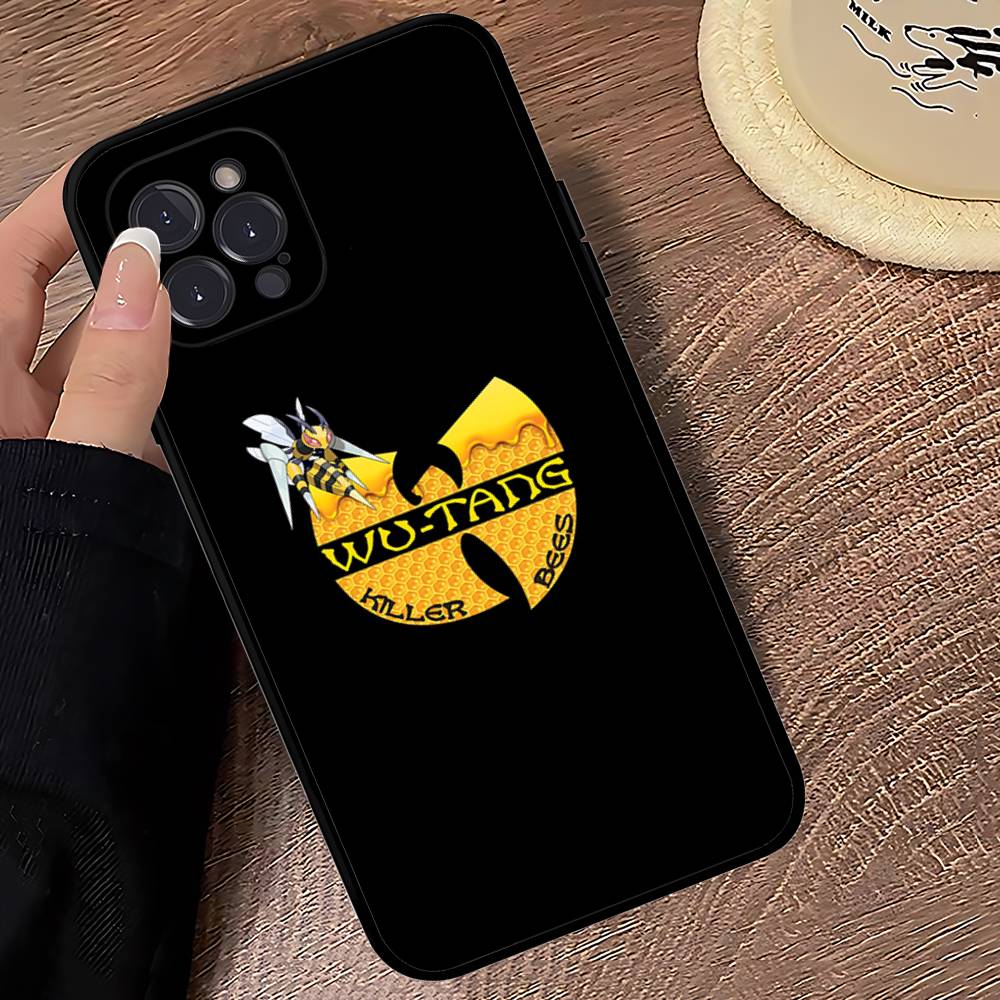 W-WU-T-TANG C-CLAN For IPhone 17 16 15 14 13 12 11 Pro Max 17 Air Pro Max Back Cover Phone Case