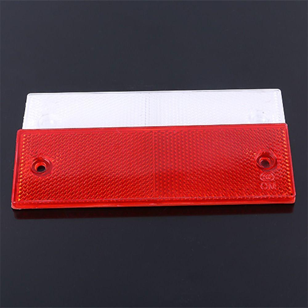 Светоотражающая рамка для знака, 15 см, предупреждающая полоса для заднего фонаря, светоотражающая наклейка для безопасности на открытом воздухе