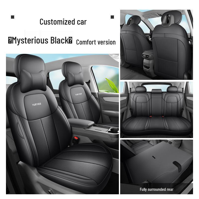 Bestune Yueyi 03 Full Leather Car Seat Cushion, All-Season, Universal Fit with Breathable Design