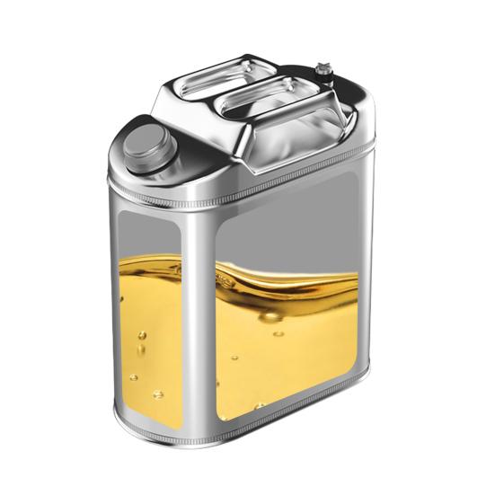 5л/10л металлический топливный контейнер из нержавеющей стали канистра с ручкой герметичный топливный бак для грузовиков автомобилей мотоциклов оборудование