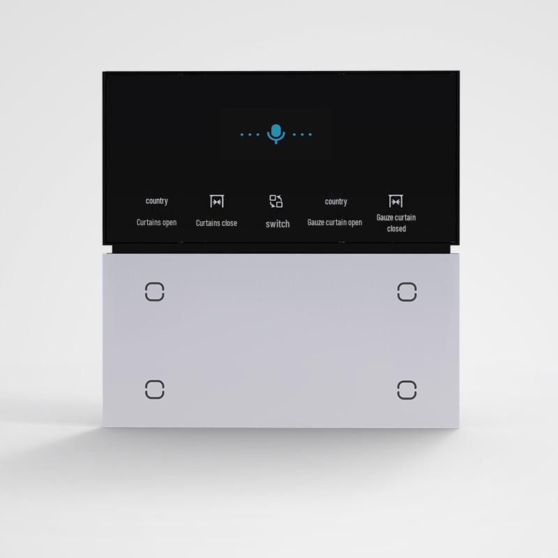 Умный Zigbee-переключатель Tuya: Тип 86, Автономное голосовое управление, Интегрированное управление домом «три в одном».