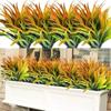 5 pcsOutdoor Fake Plants UV Resistant Artificial Tropical Plants Spider Ivy Fake Grass for Home Window Garden Office Patio Hanging Planter