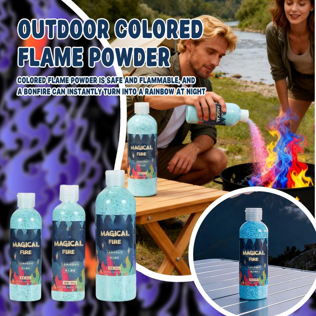 Fire Color Changing Packets Fire (1 Bottle), Fire Color Packets For Camping , Bonfire & Fireplaces, Accessories