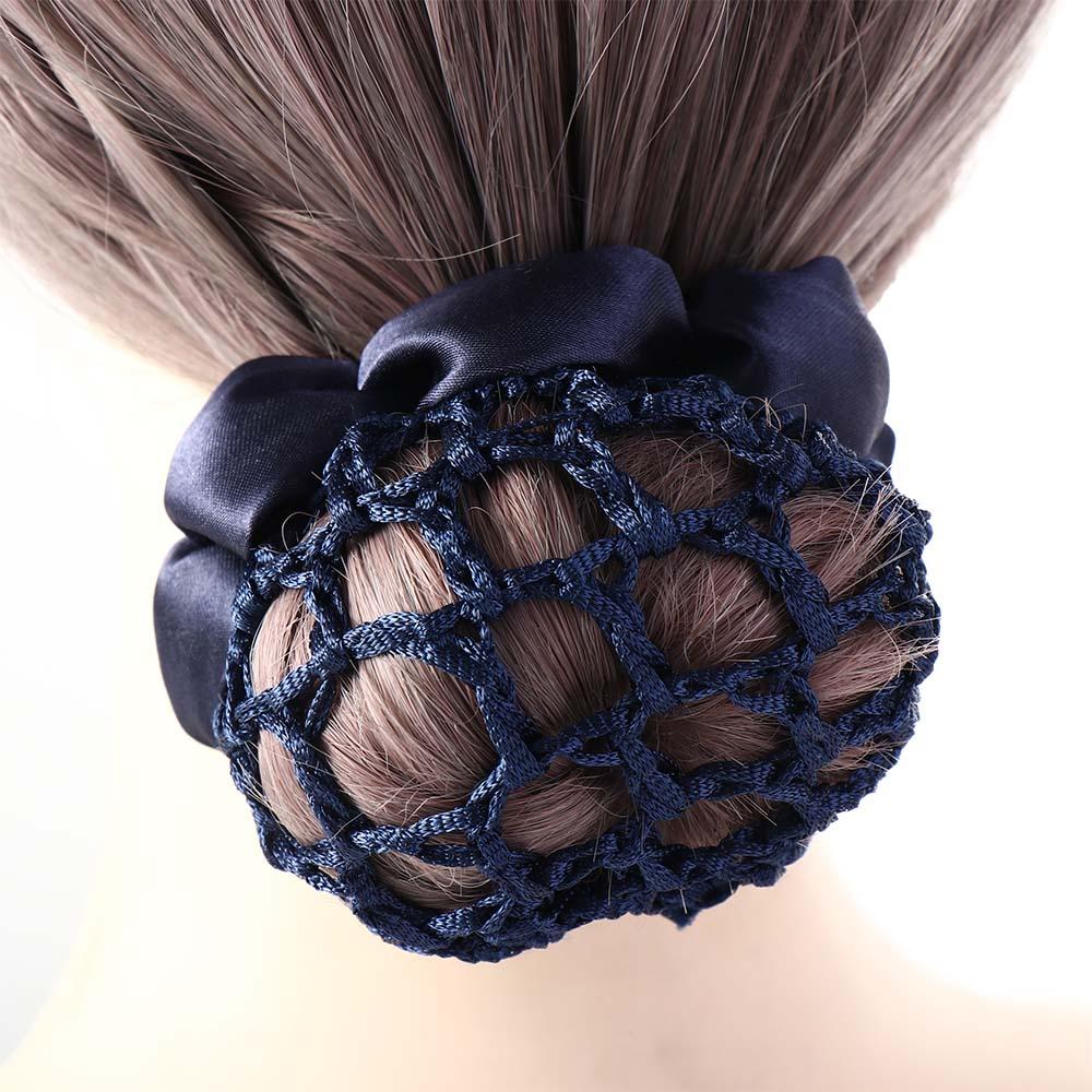 Dance For Women Nurse Headwear Hairgrips Cover Net Korean Bun Snood Ponytail Holder Hair Net