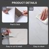 Self-adhesive Imitation Marble Wall Stickers 30x30cm PVC Floor Stickers Waterproof Bathroom Living Room Kitchen Decoration Decal