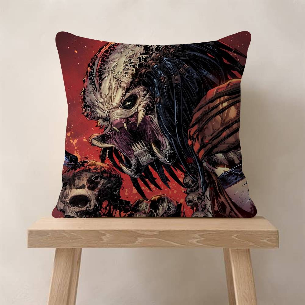 PC The Predator Maple Design Cushion Cover Happy Autumn Harvest Decor Holiday Decorati Pillow Cover