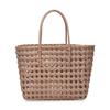 New Hollow Woven Bag Handbag Vegetable Basket Vacation Leisure Beach Bag Handbag Shopping Bath Basket
