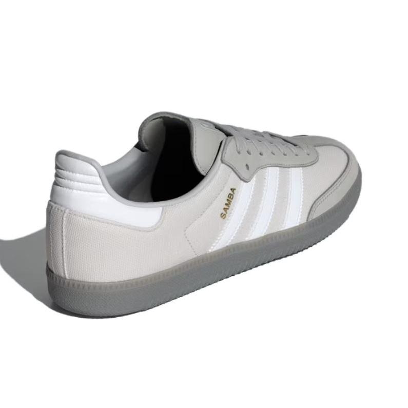 adidas Samba OG Всепогодные - Серые Унисекс Кроссовки Серо-Один Облачно-Белый Серо-Два IE9099