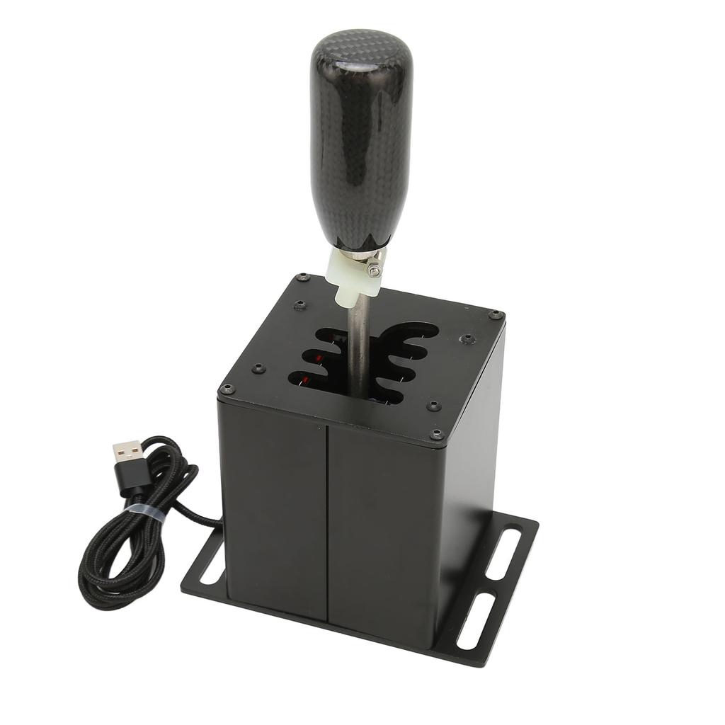 USB Simulator Shifter 6 Plus R Racing H Shifter с рукояткой из углеродного волокна для Logitech G29 G27 G25