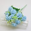 Artificial Hydrangea Silk Flower Bouquet Wedding Decor Photography Prop Home Event Styling