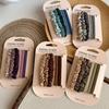 Japanese Korean Style Summer Scrunchies – High Elasticity Slim Hair Ties for Women & Girls, Minimalist Ponytail Bands