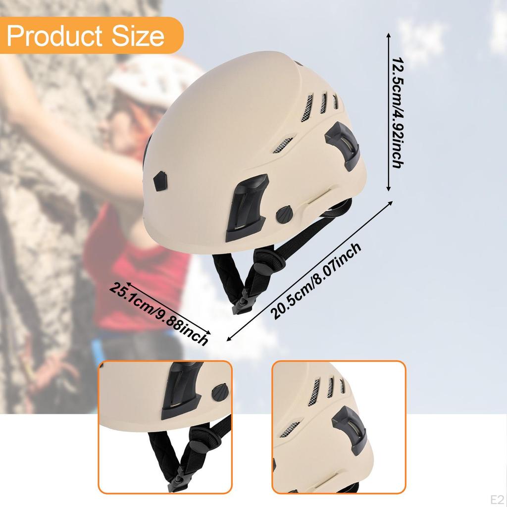 Climbing Helmet Multifunctional Men Women Hardhat for Hiking Skateboard Bike