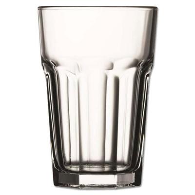 Стакан из закаленного стекла - Pasabahce - Casablanca - 42 Кл - Упаковка 12 штук - Небьющийся и винтажный дизайн