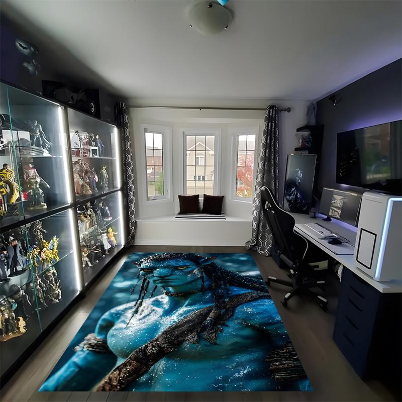Avatar Printed Carpet, Rug for Office Chair Living Room Bedroom Kitchen Room Decor Gifts.