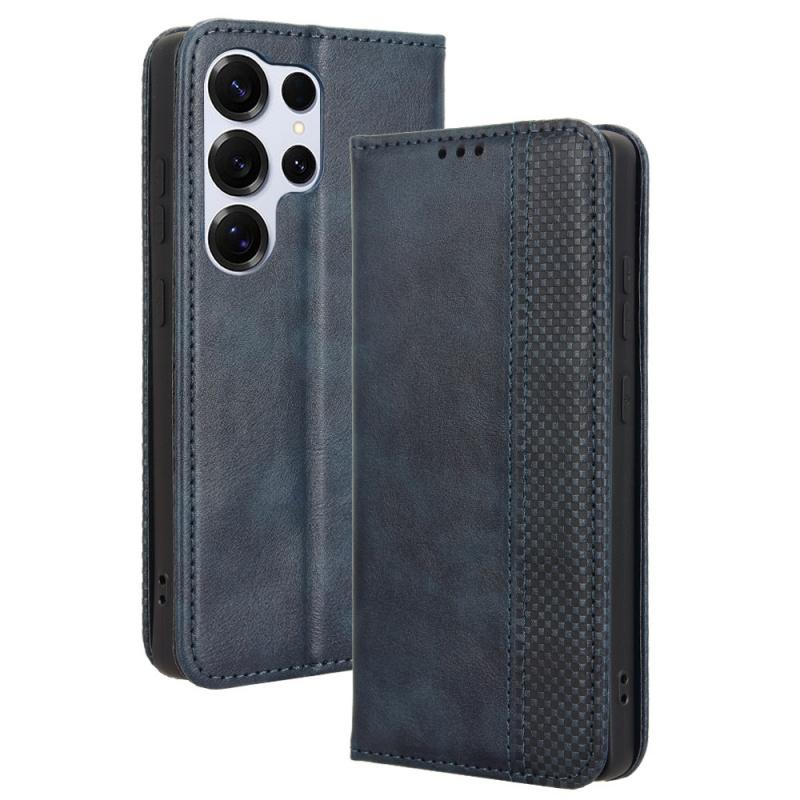 Для Samsung Galaxy S25 Ultra кожаный ретро самоклеящийся чехол для телефона Для Galaxy S25 S24 S23 Plus чехол-книжка с магнитным кошельком