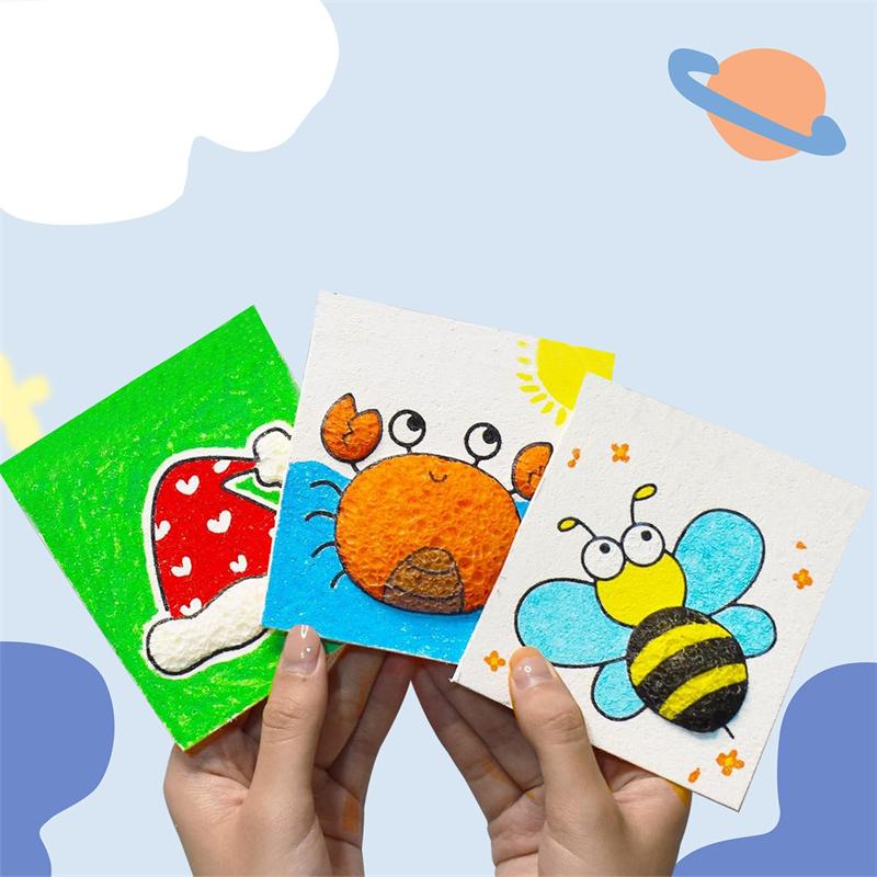 3D Волшебная Пушистая Пена Текстурная Бумага для Рисования для Детей DIY Рисование Обучающая Игрушка Искусство Рисование Крафт Бумага Вечеринка Рукоделие