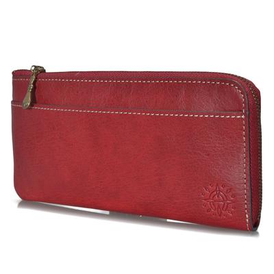 Длинный кошелек Dakota на молнии 0035897 Fons Series Красный [Dakota] Г-образный DA-35897-30