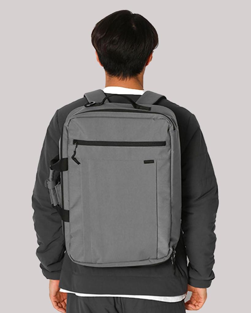 Деловая сумка для повседневного использования, 3-сторонняя деловая сумка, новая серая [Snow Peak]