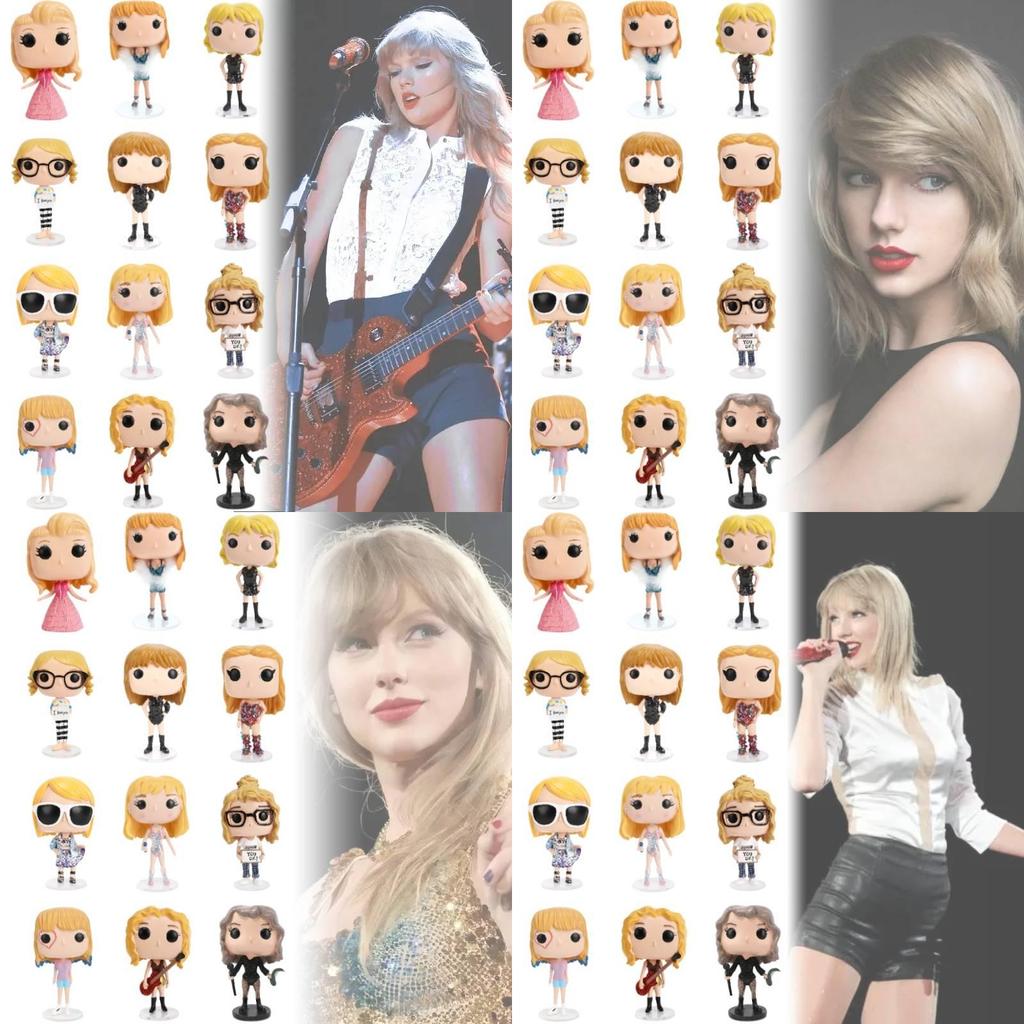 Modern Minimalist Taylor Swift Resin Doll Figurine Decorative Piece For Home And Office Spaces