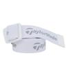 Ремень с логотипом TaylorMade M TM, белый, свободный размер, 24SS, TL348