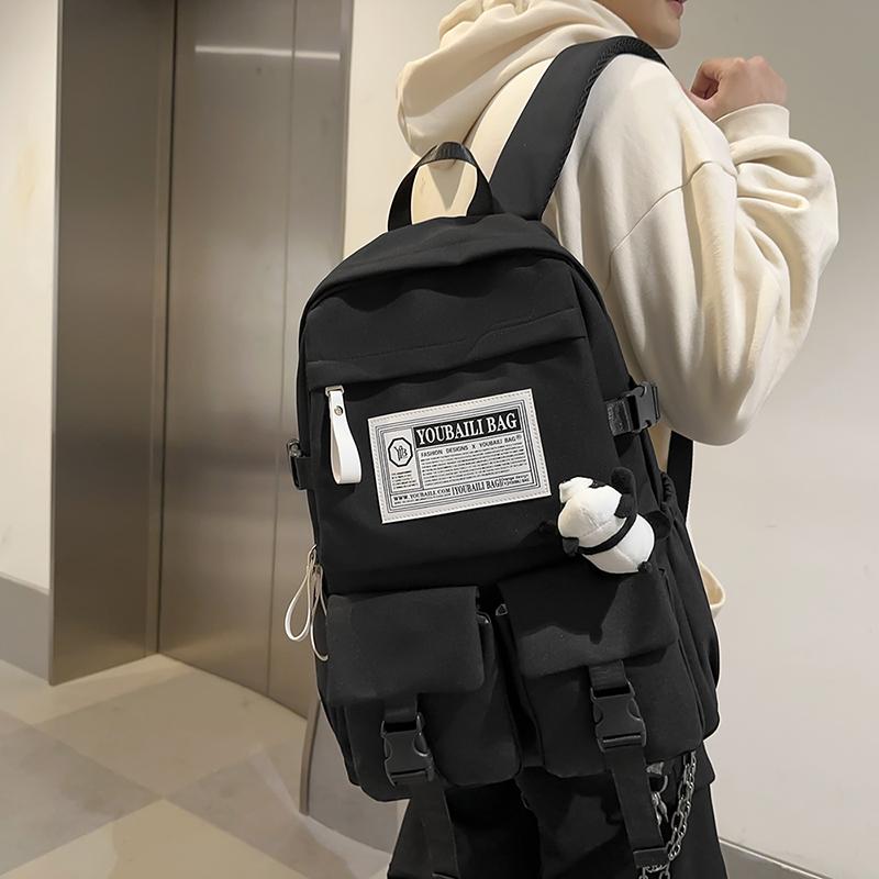 Студенческий школьный рюкзак Женский рюкзак большой вместимости Мужской водонепроницаемый рюкзак