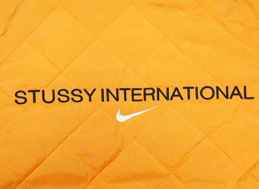 Nike Реверсивная куртка Stussy Оливковая